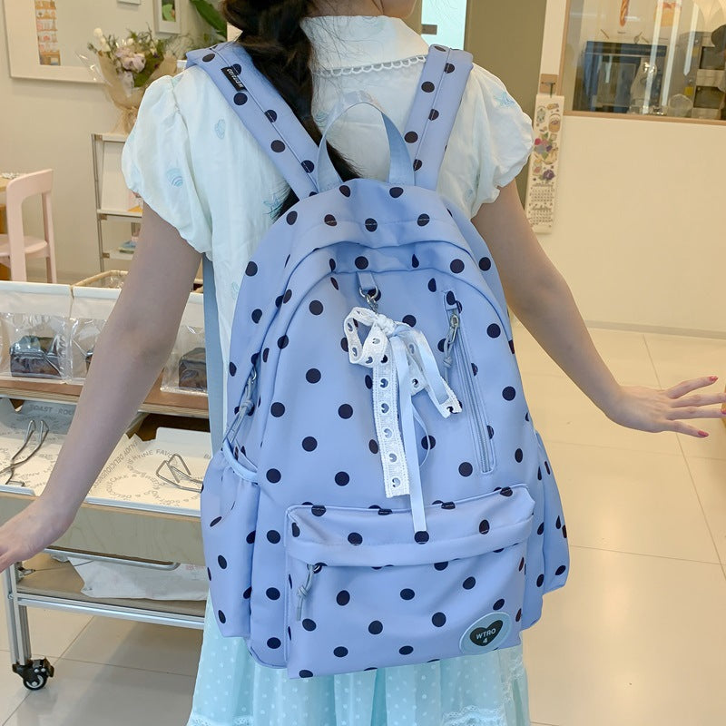 Trendy Punkte Rucksack Brehn