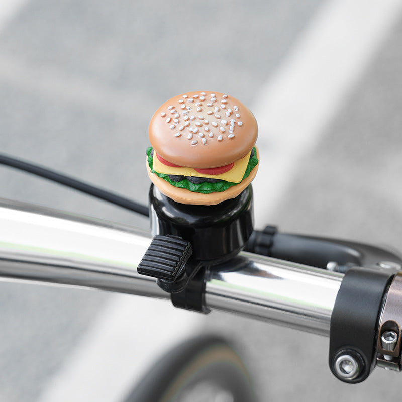 Neuheit Lenkerfahrradglocke mit Silikon-Popcorn-Topper und universellem Clamp Brehn