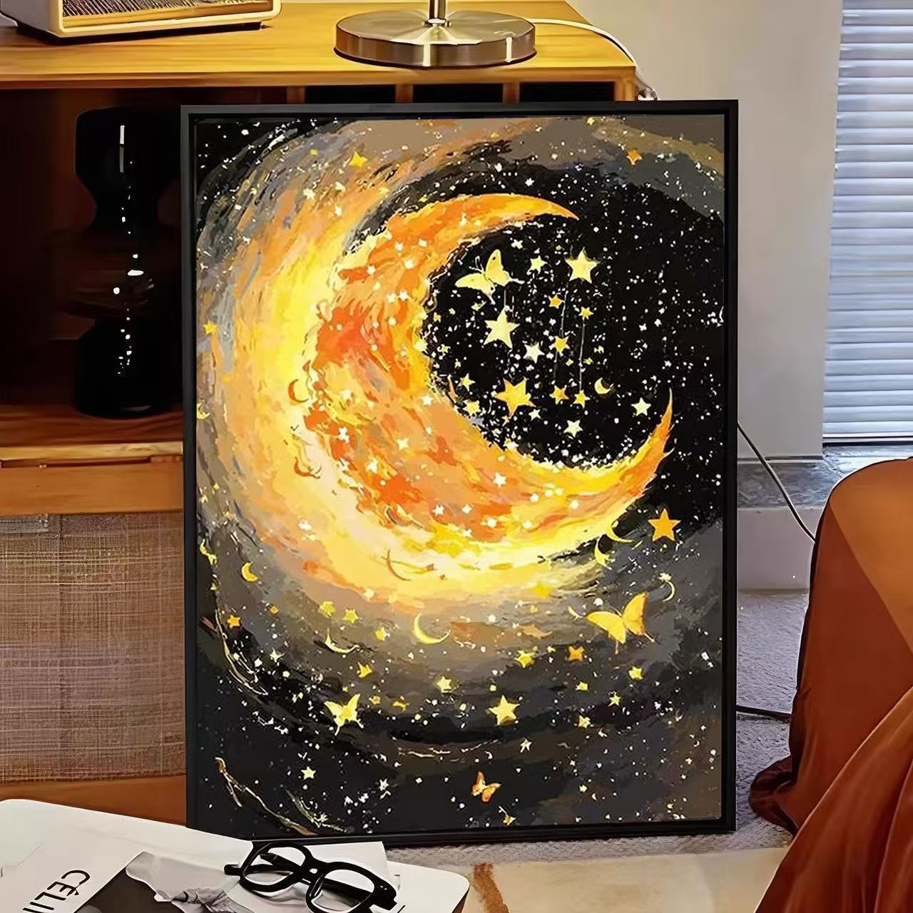 Floral-Themed Canvas Wandkunst Brehn
