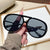 Damen Sonnenbrille im extravagantem Design mit markanten Gläsern Brehn