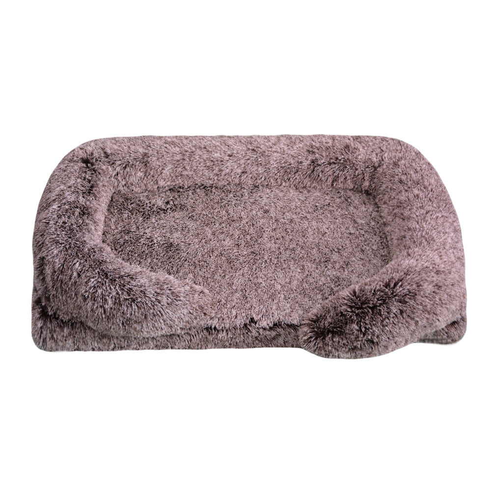 Plüsch verstärktes Hundebett
