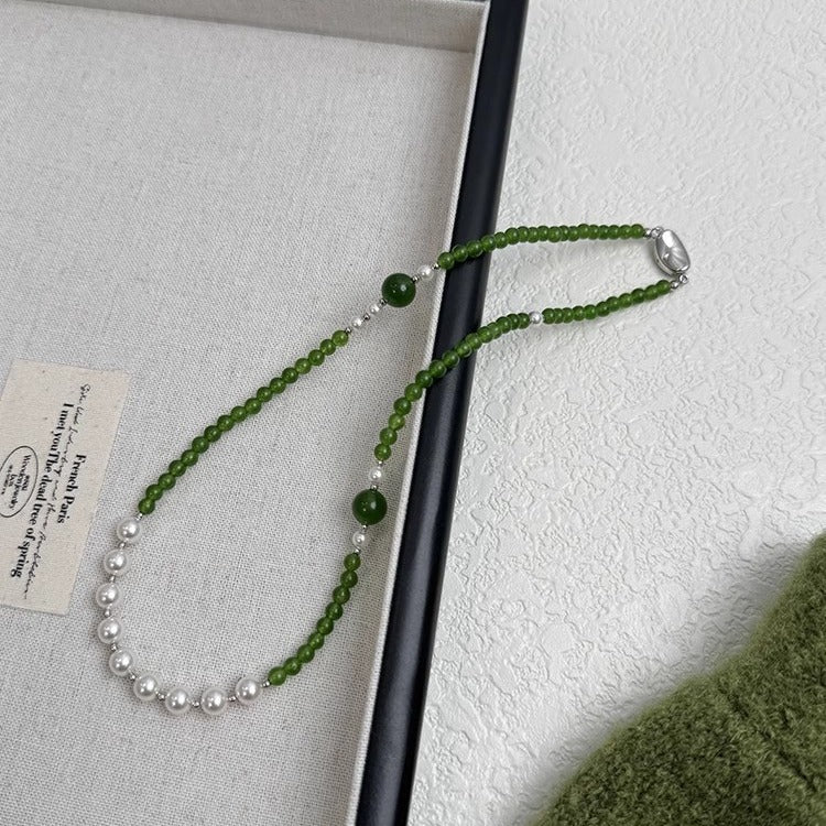 Elegante Perlenkette Brehn