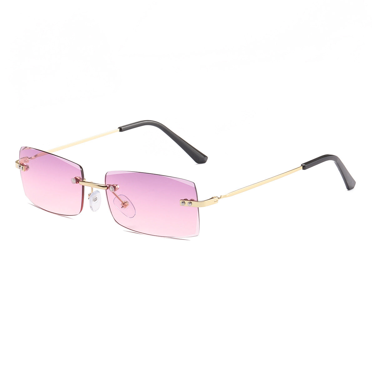 Damen modische Sonnenbrille mit elegantem, filigranen Rahmen Brehn