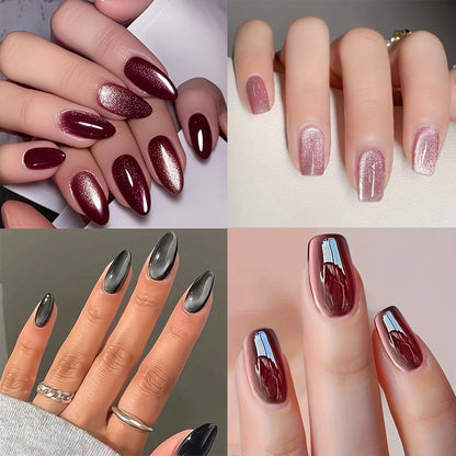 Premium reflektierende Gel-Nagelverstärkungen Brehn