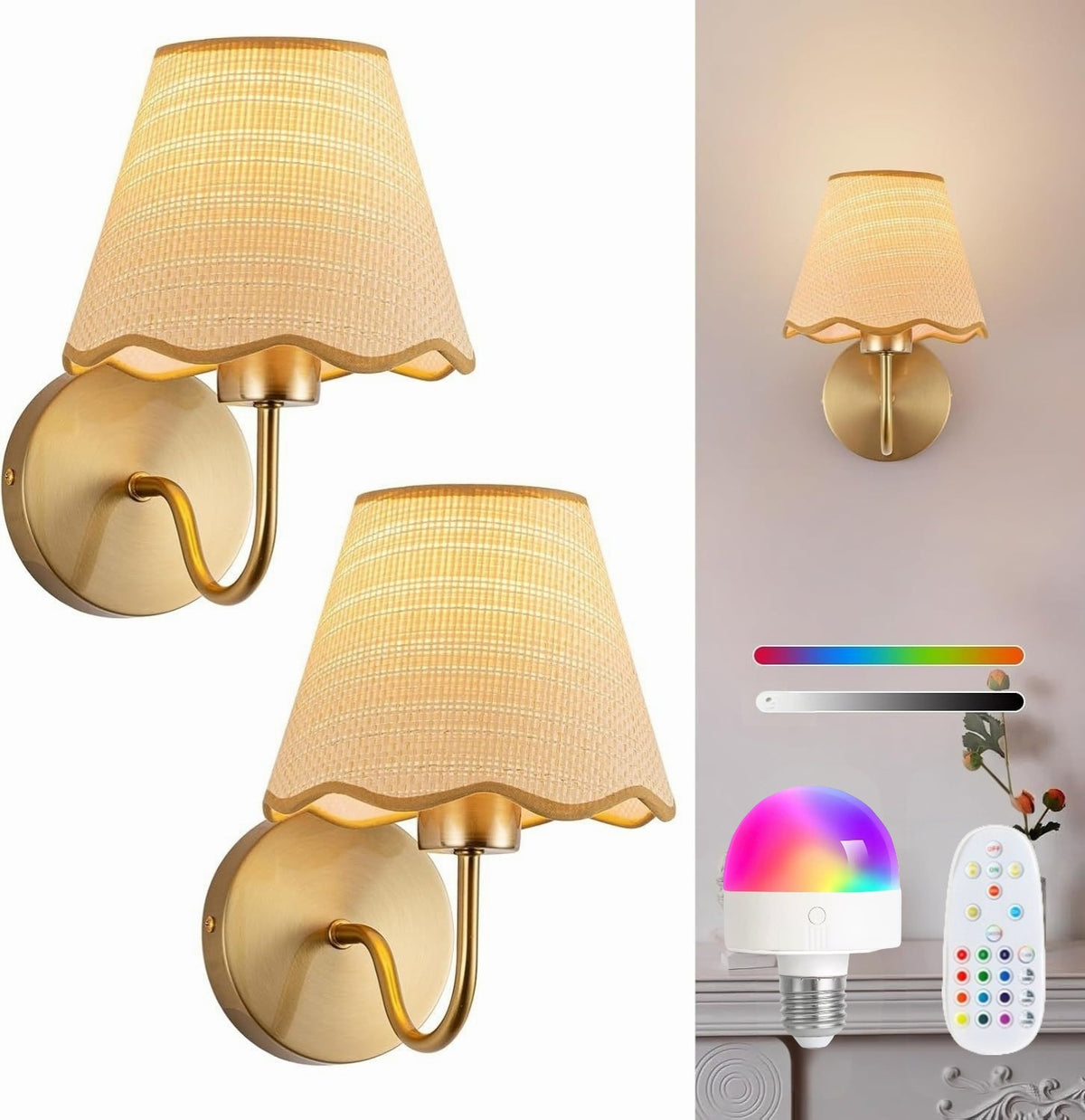 Smart LED Wandleuchte