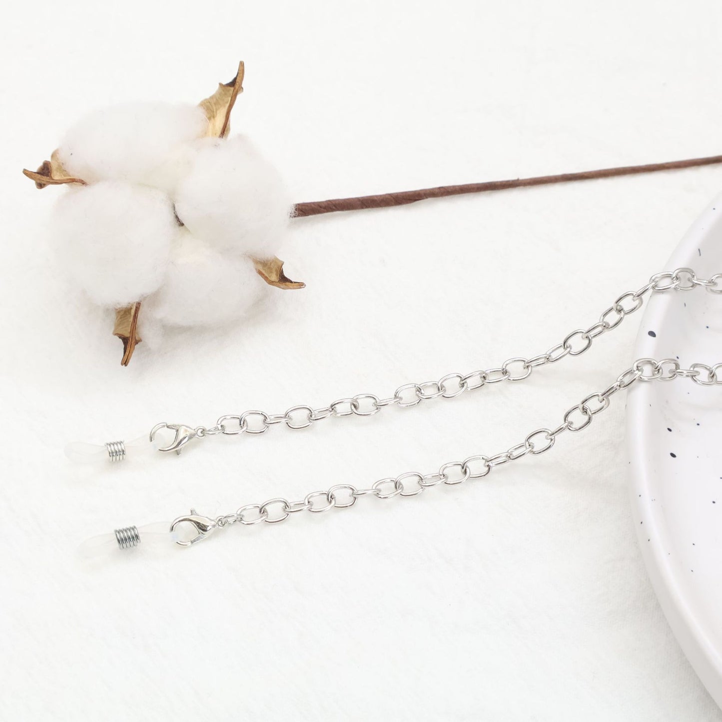 Stylische Metall-Brillen-Kette Brehn