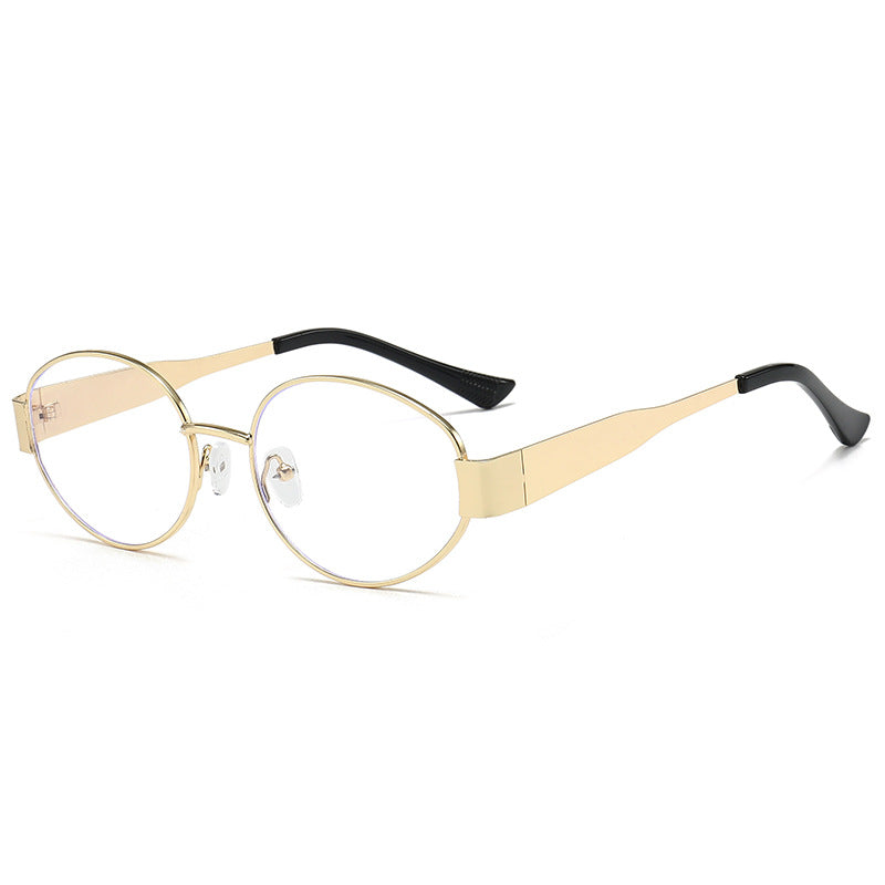 Damen Vintage Sonnenbrille im ovalen Design Brehn
