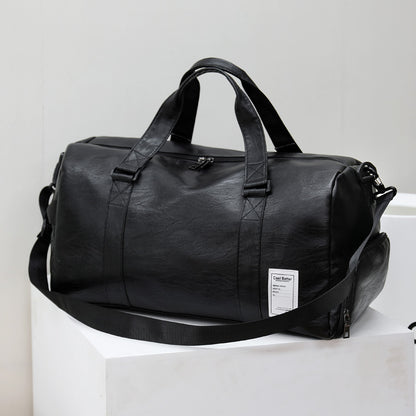 Premium Leder Reise Duffel Tasche Brehn