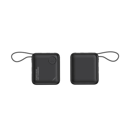 Kompakte Powerbank mit Schnellladefunktion und Trageband Brehn