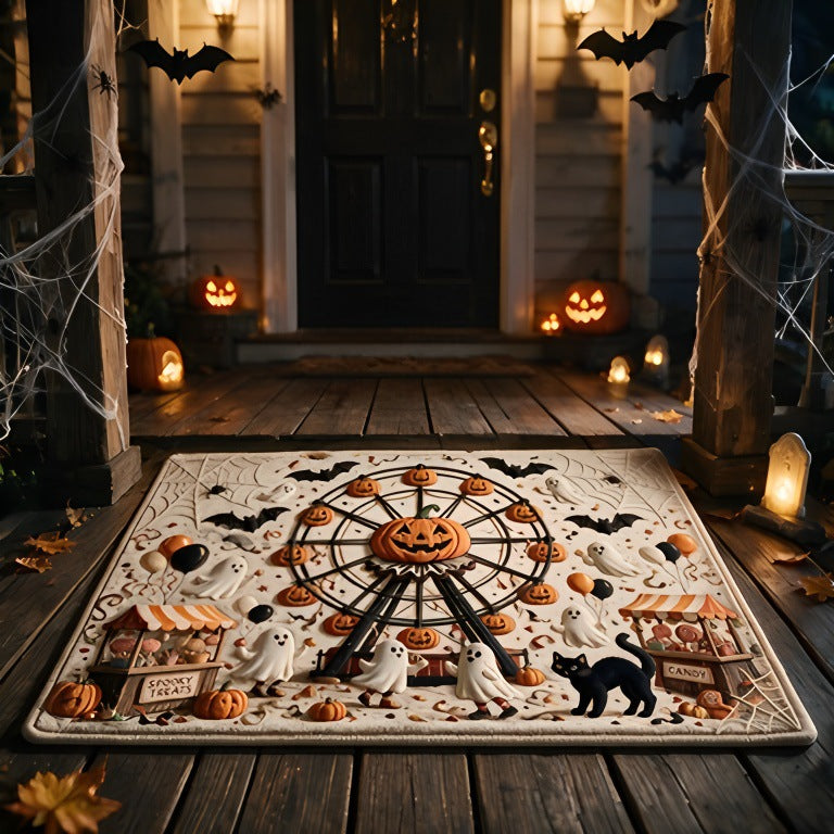 Halloween-Themen dekorativer Bereichsteppich
