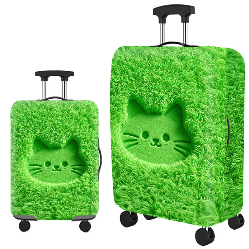 Unisex Hartschalenreisekoffer mit einem verspielten Katzenmotiv Brehn