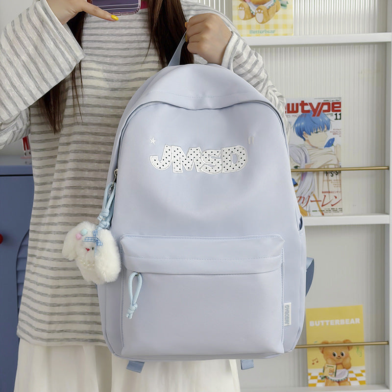 Trendy lässiger Tagesrucksack mit süßem Charakterakzent Brehn