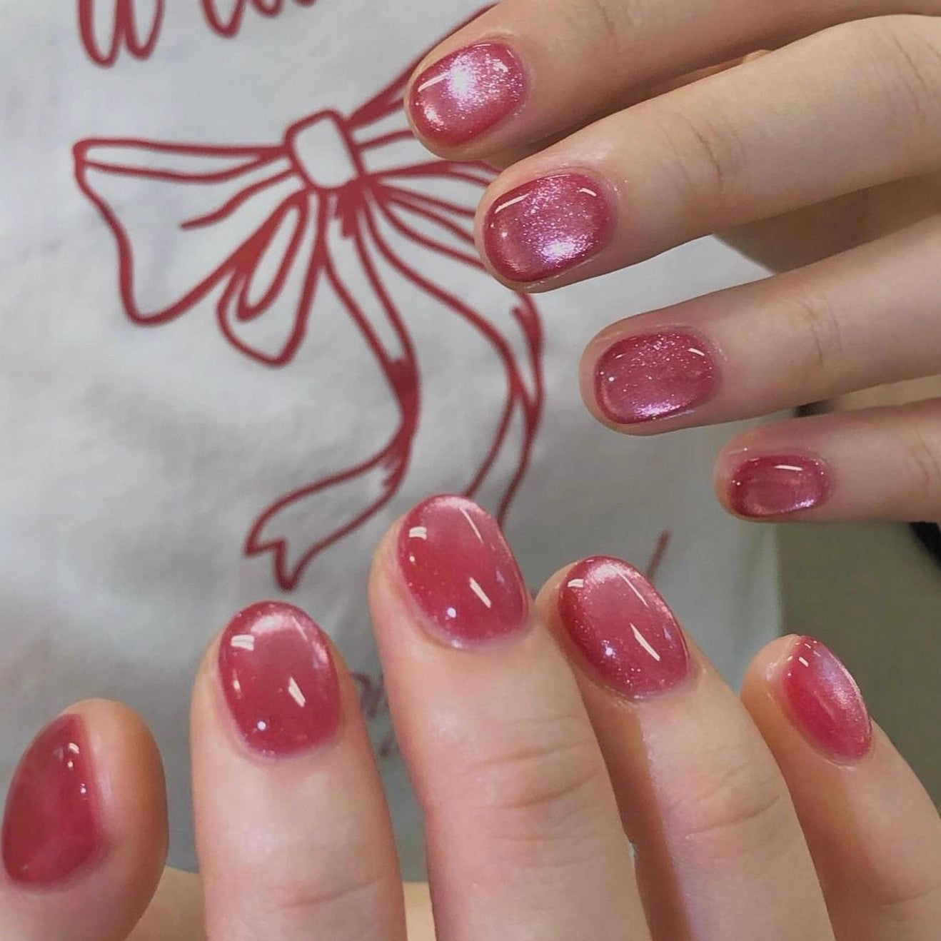 Kunstnägel mit Polka-Dots Brehn