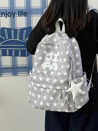 Spaß Stern-Muster Schul Rucksack