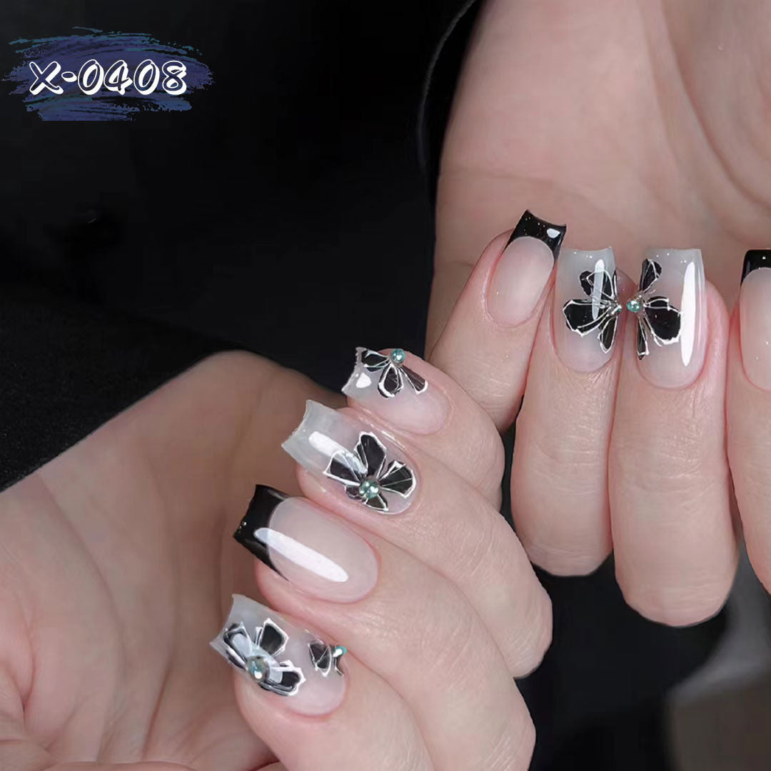 Kreatives Blumen-Nagelkunstset