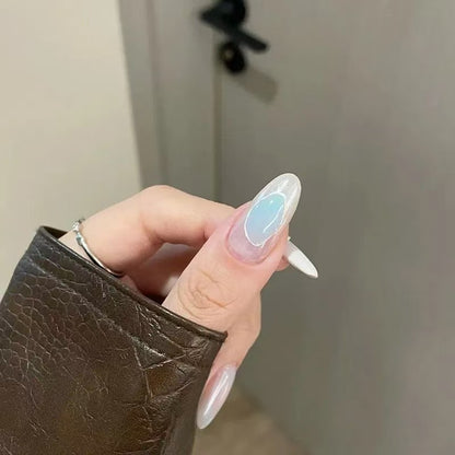 Elegante Trendige Nagelkunstverlängerungen