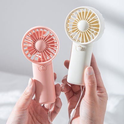 Unisex Tragbarer Mini-Ventilator mit leistungsstarkem Akku und USB-Ladefunktion Brehn