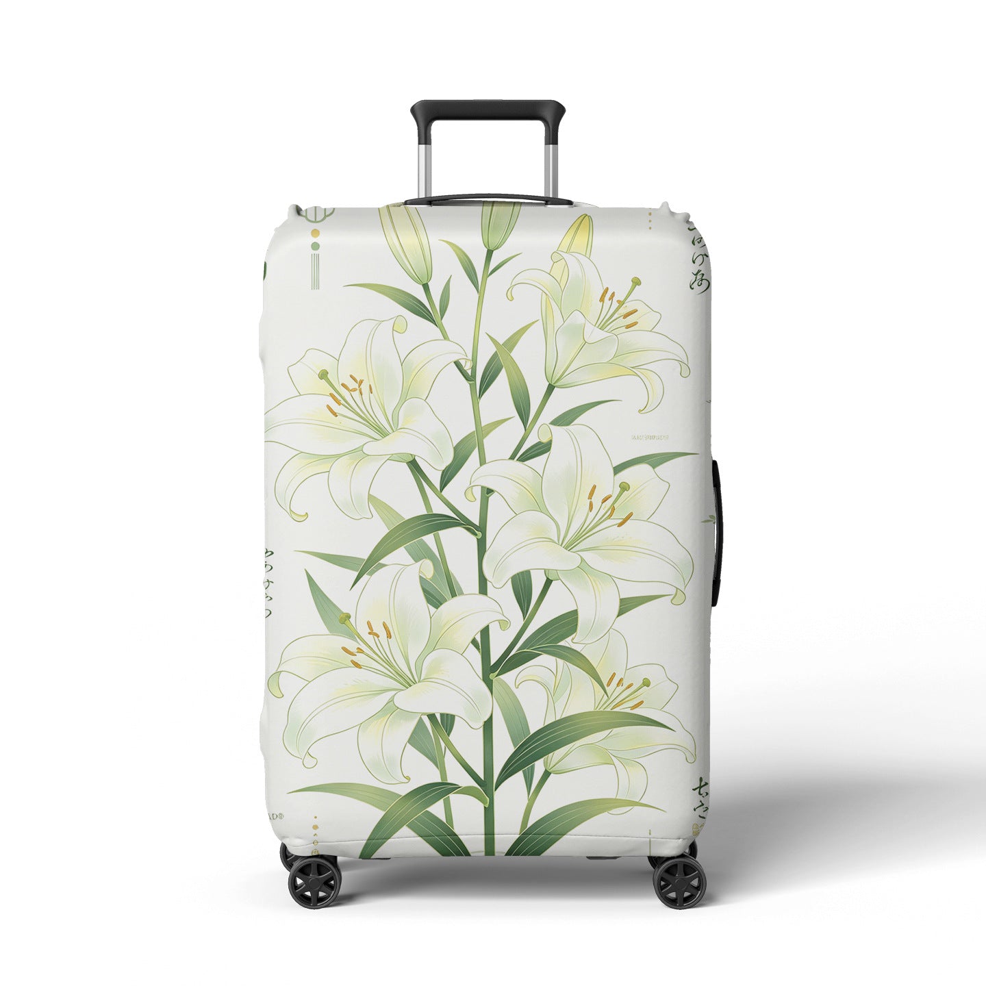 Damen Reisekoffer Brehn Blumendesign mit verstellbarem Griff
