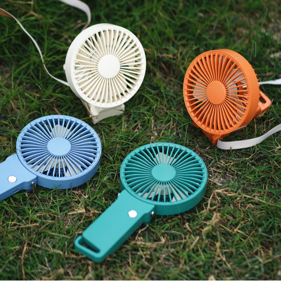Unisex Tragbarer Handventilator mit ergonomischem Griff und leistungsstarkem Akku Brehn