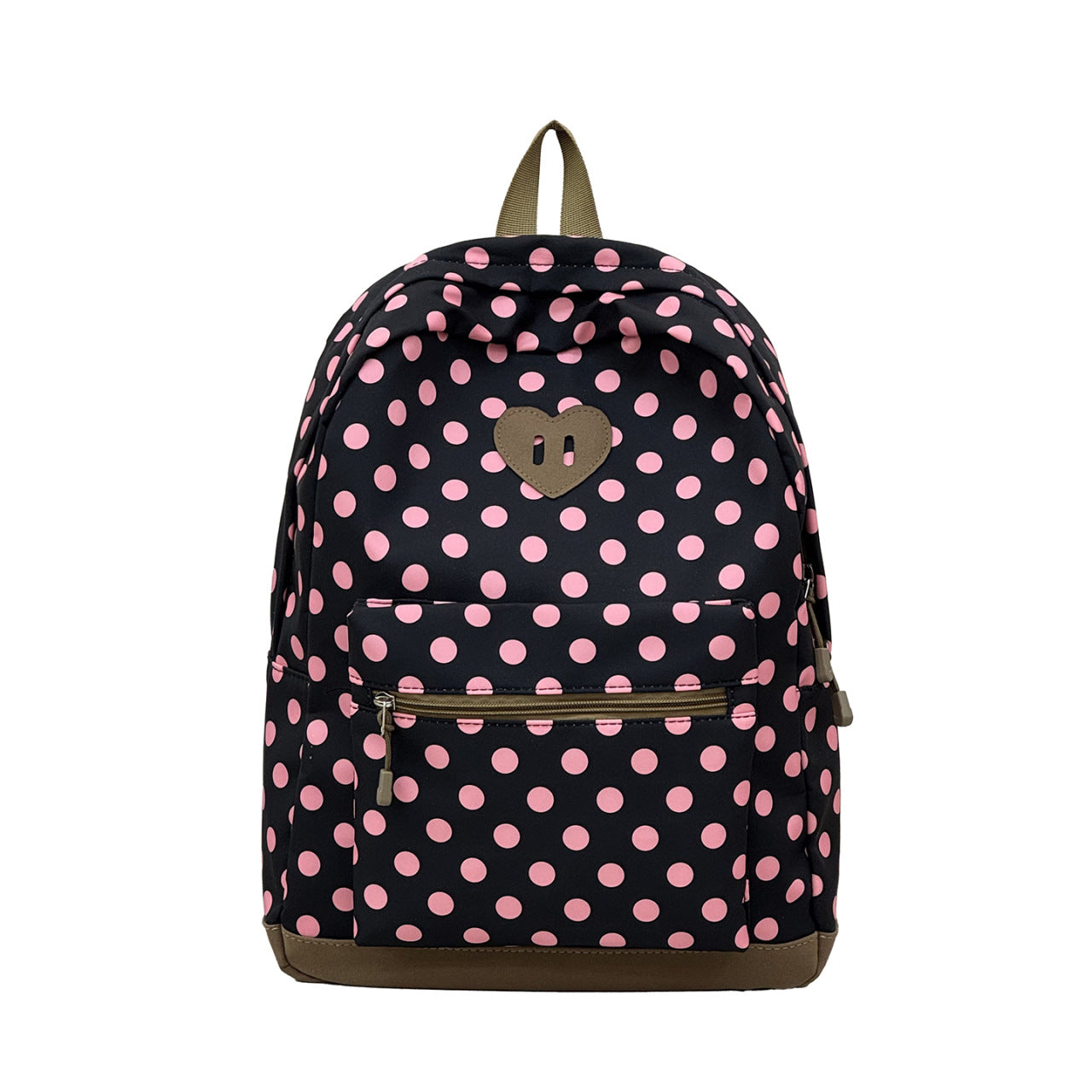 Verspielter gepunkteter Rucksack