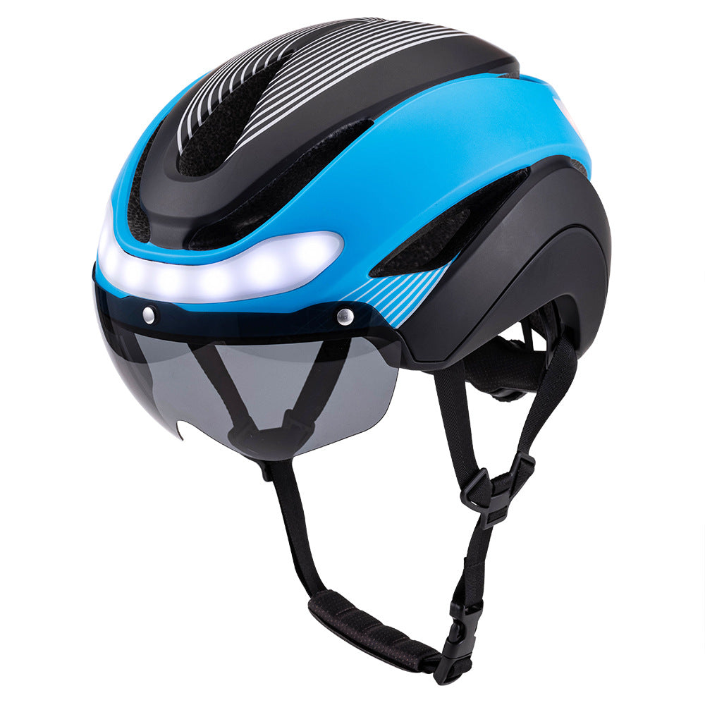 Fortgeschrittene Fahrradhelm mit integriertem Sicherheitslicht Brehn