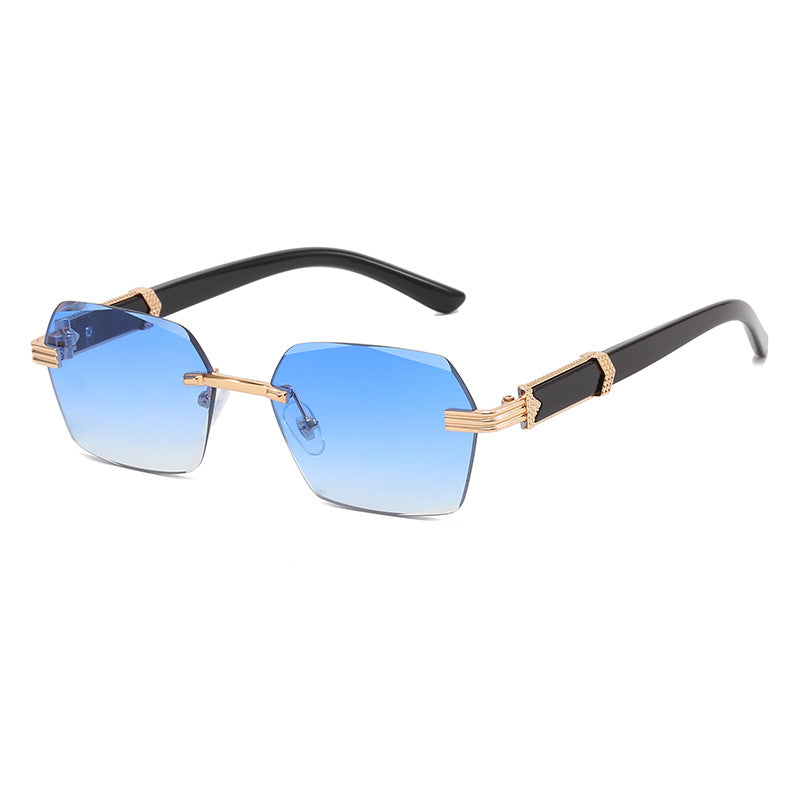 Damen Trendige geometrische Sonnenbrille Brehn