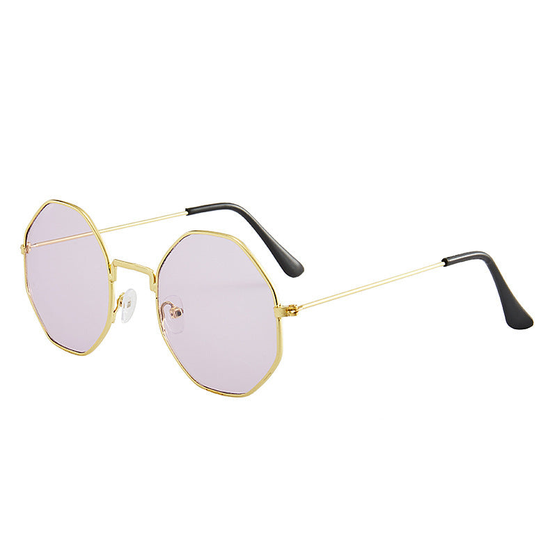 Damen ausgefallene achteckige Sonnenbrille Brehn