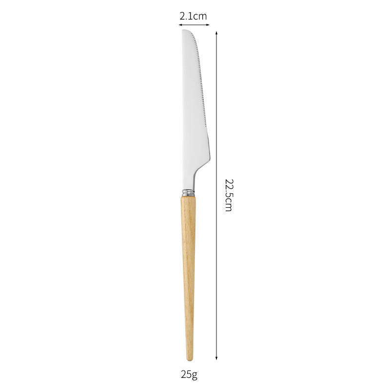 Professionelles und Ergonomisches Brotmesser mit Holzgriff Brehn