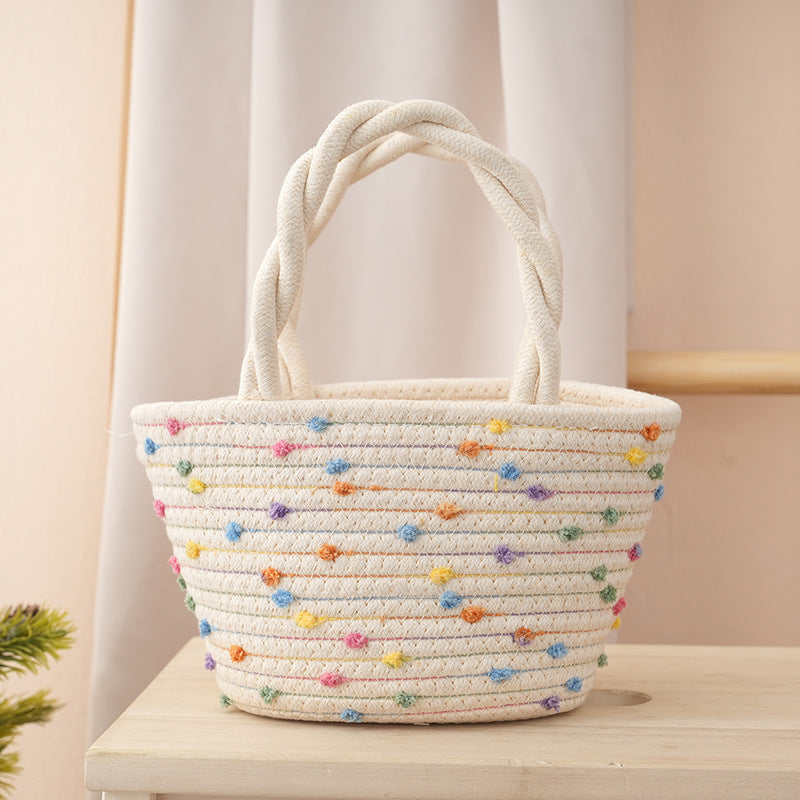 Handgefertigte Basttasche Brehn