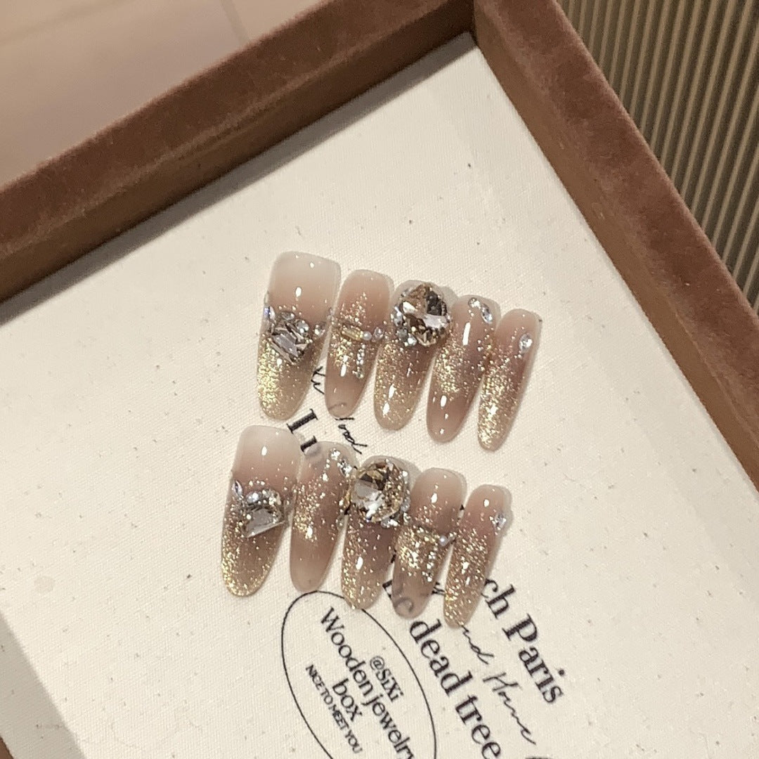 Glamorous Press-On Nail Art Set Brehn