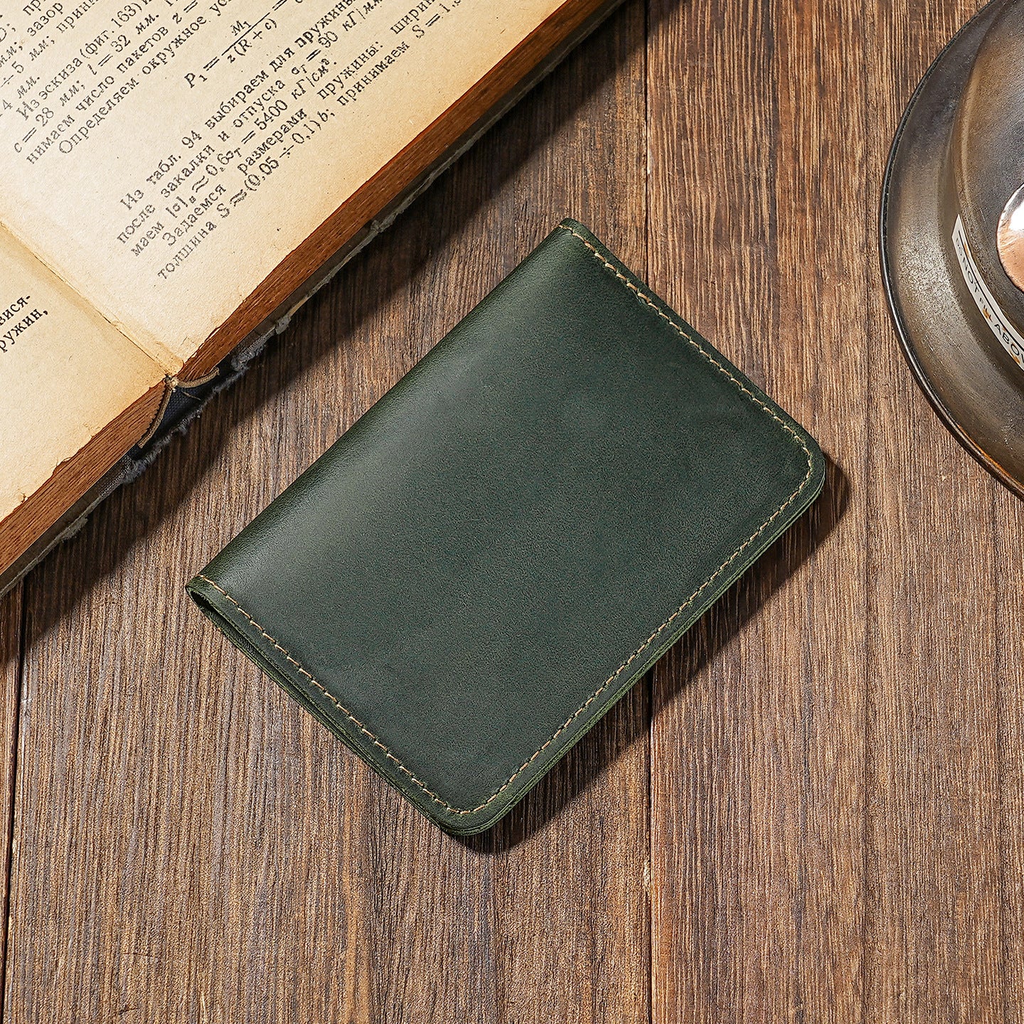 Premium Leder Bi-Fold Kartenbörse