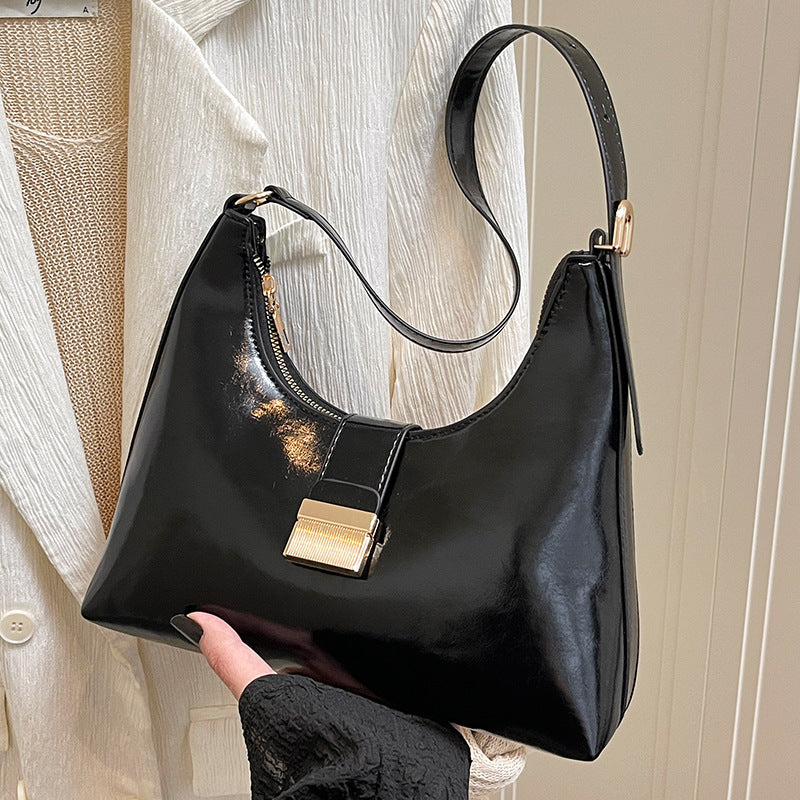 Moderne Vegane Leder Hobo Tasche