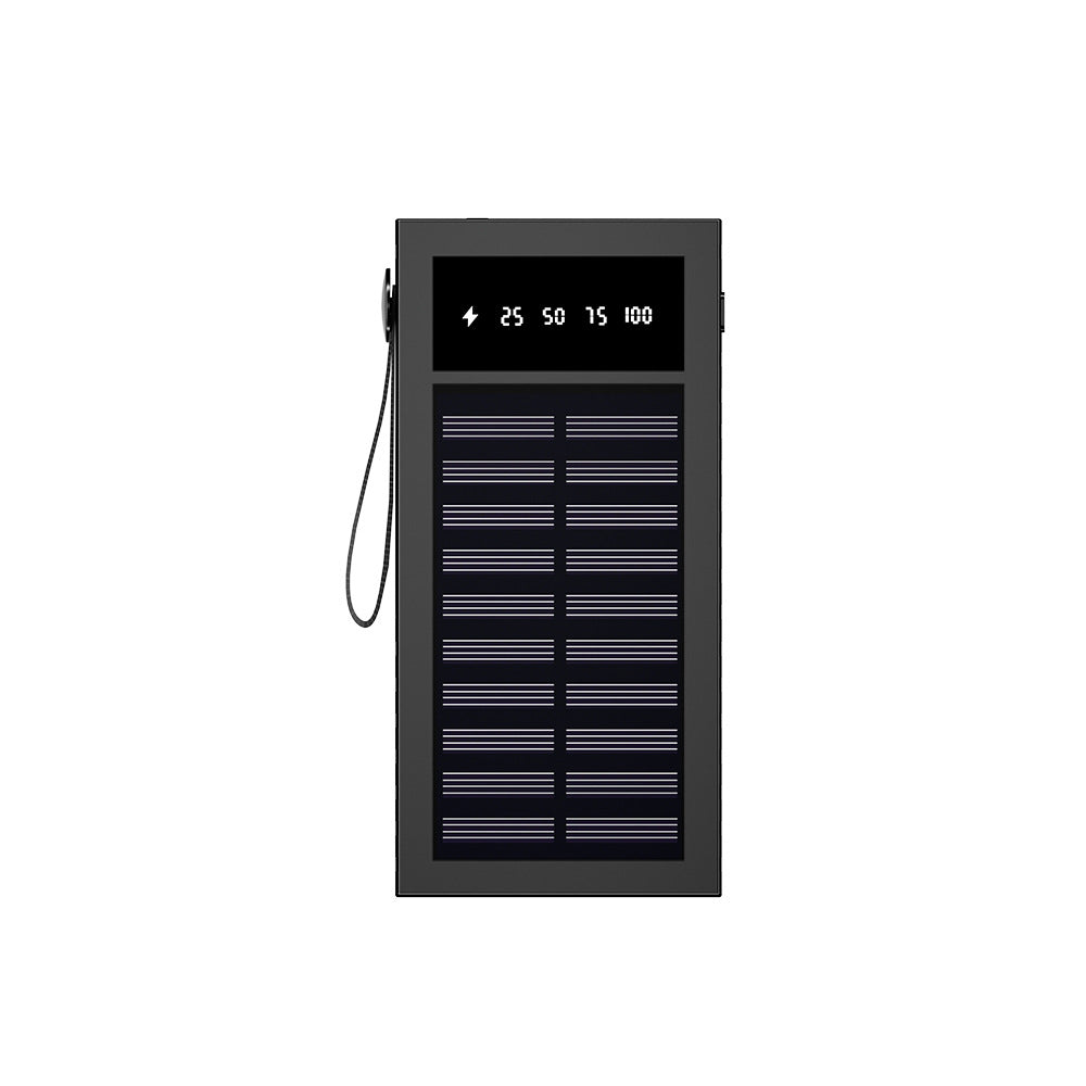 Tragbare Solar-Powerbank mit Digitaler Anzeige und Innovativer Ladeverwaltung Brehn