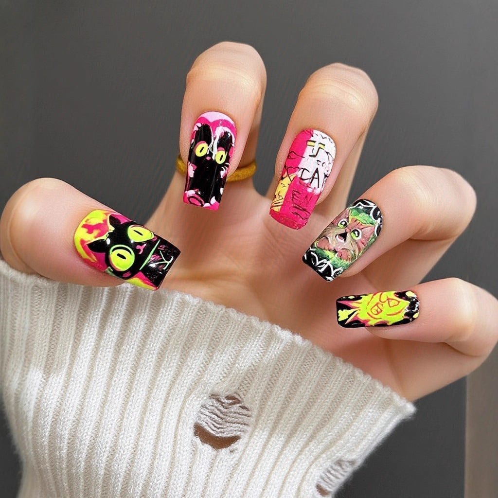 Kunstvolle Nagelverlängerungen mit Eleganten Spitzen Brehn