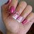 Blumen Kunst Press-On Nagel Set Brehn 1788434384