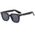 Damen modische Brille mit oversized, transparentem Rahmen Brehn