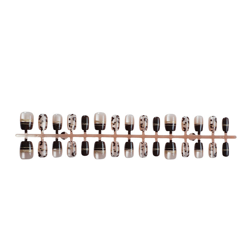 Zeitgenössisches Muster Druck-Nagelkunst-Set Brehn