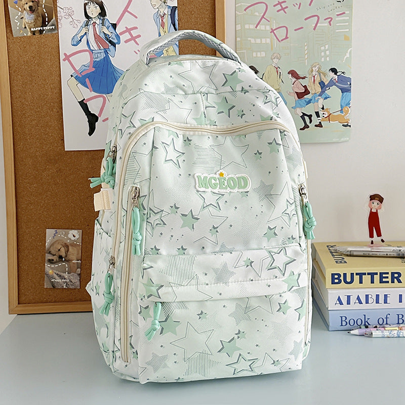 Sternenbedruckter Multifunktionsrucksack Brehn