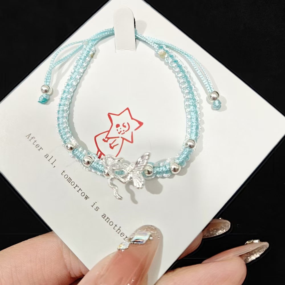 Verstellbares Schmetterlings Charm-Armband Brehn