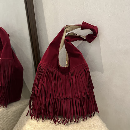 Bohemian Fransen-Handtasche