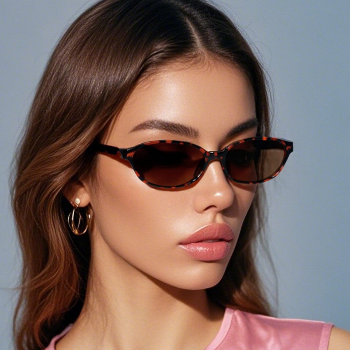Modische Cat-Eye Brille Brehn