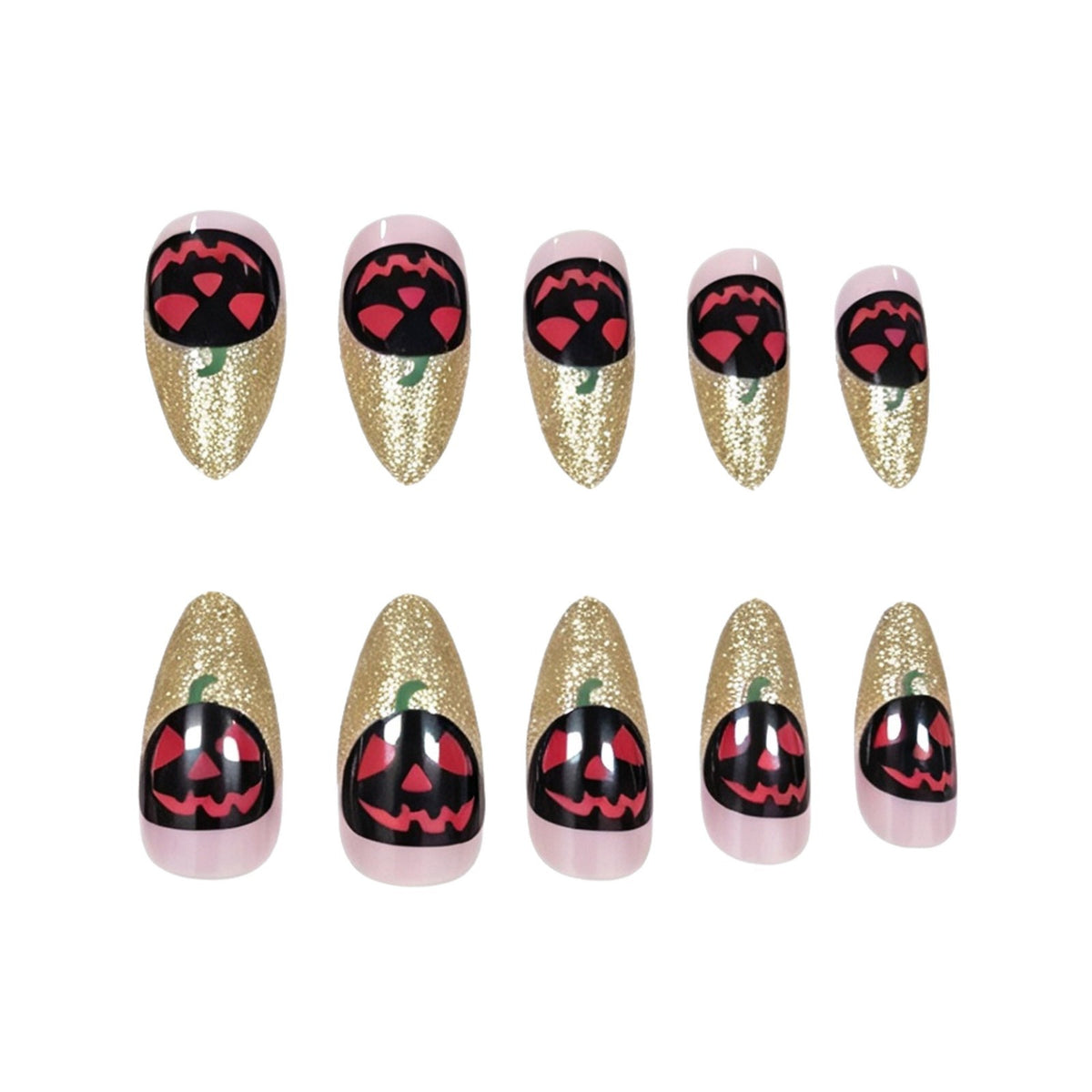 Halloween-Themen Nagelkunstset Brehn