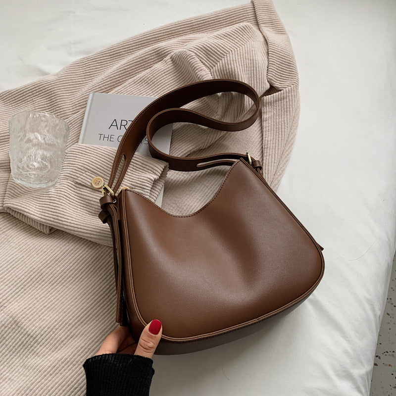 Elegante Alltag Schultertasche Brehn