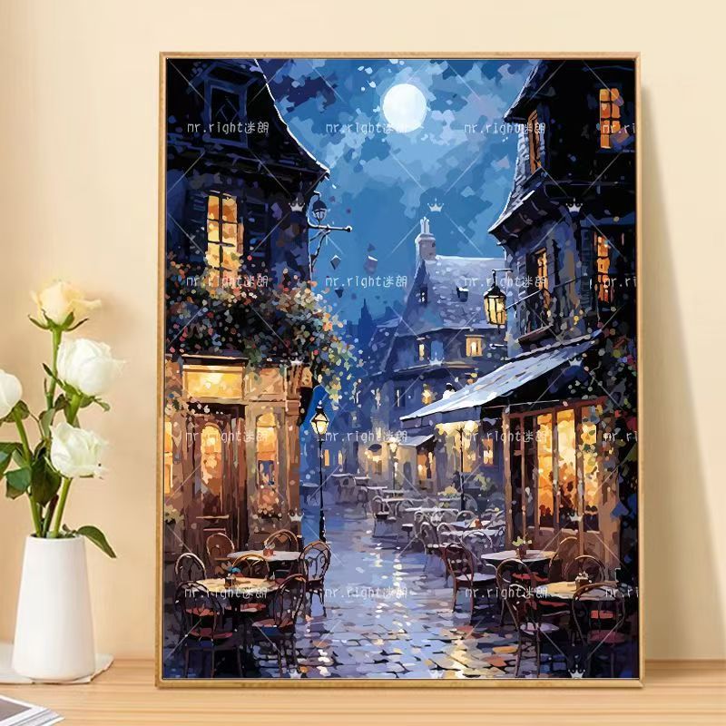 Fantasy Landschaft Kunstdruck Brehn