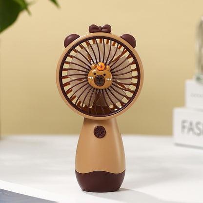 Damen tragbarer USB-Handventilator mit variabler Geschwindigkeitsregelung Brehn