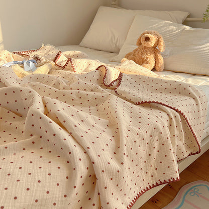 Weiche Musselin Babydecke