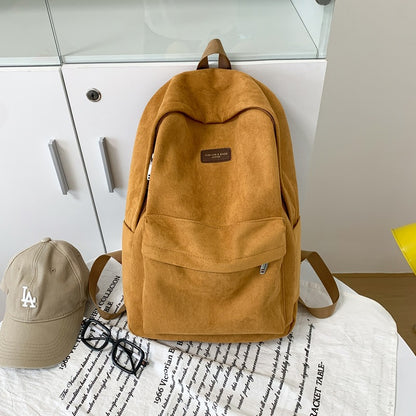 Stylische Wildleder-Rucksack Brehn