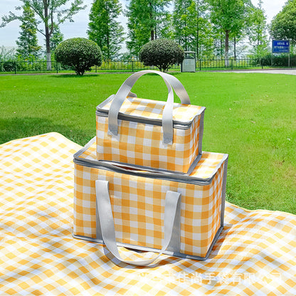 Damen Isolierte Picknickkühlbox mit praktischem Reißverschluss und Tragegriff Brehn