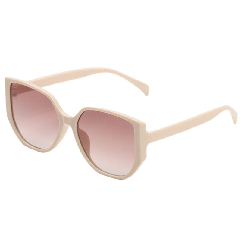 Damen modische oversized Sonnenbrille mit animalischem Muster Brehn