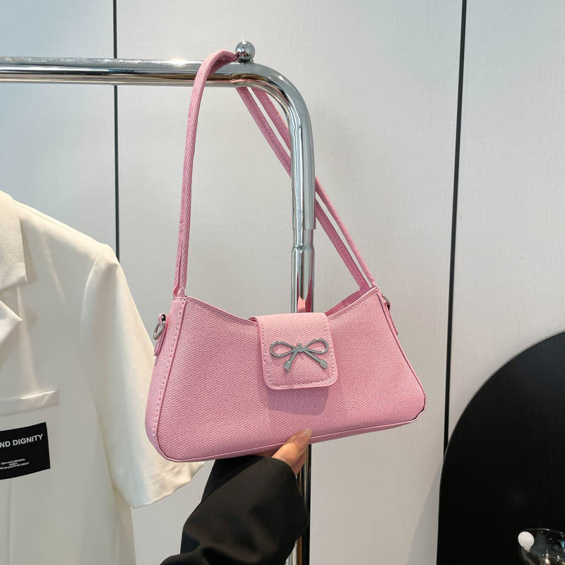 Chic Texturierte Mini Umhängetasche Brehn